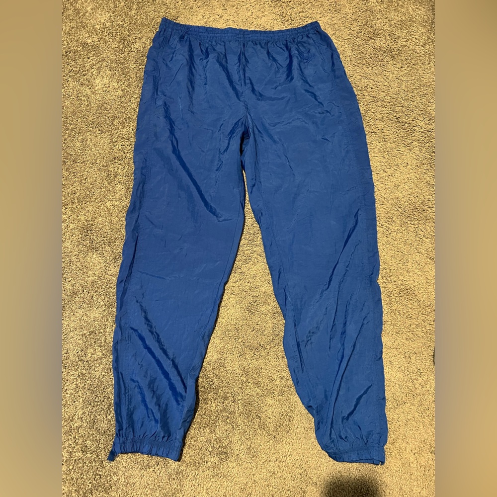 Vintage 90’s Reebok Royal Blue Windbreaker Pants